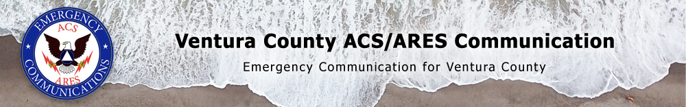 Ventura County ACS/ARES Communications